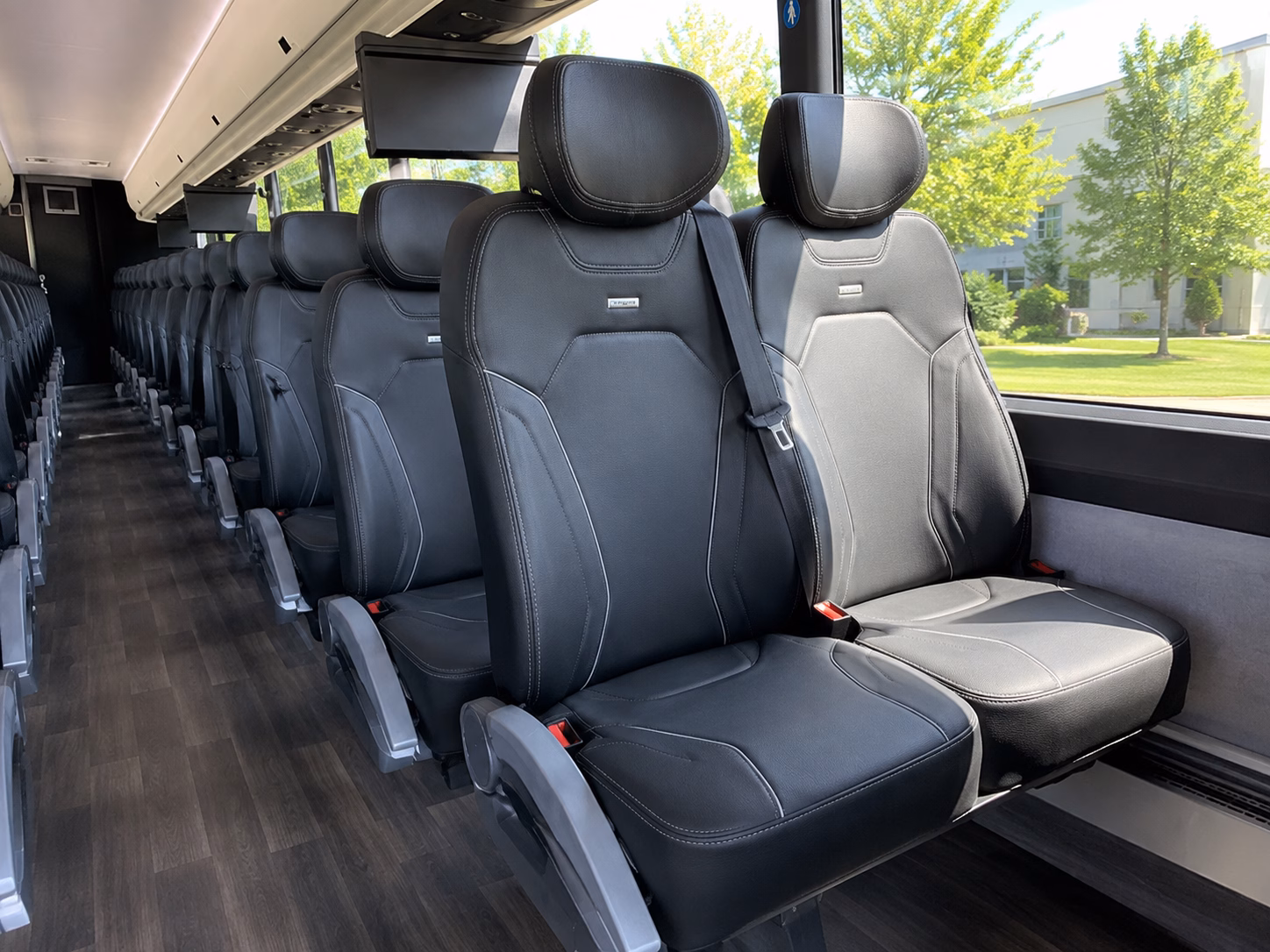 tulsa charter bus interior gallery