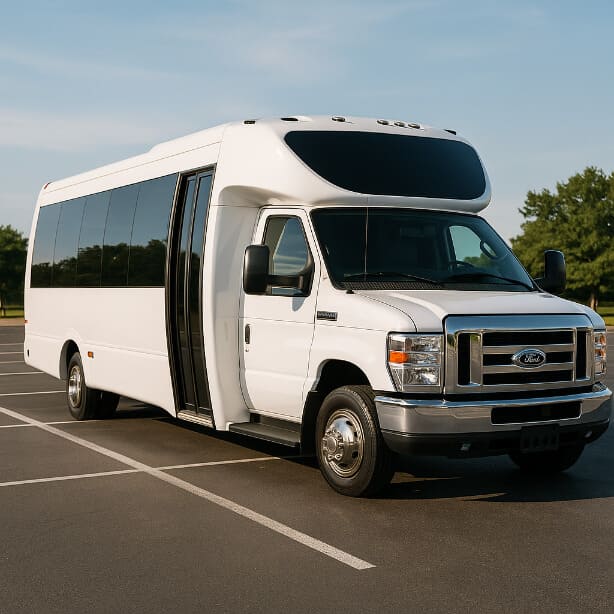 Tulsa Shuttle Bus Rentals 20 Passenger Shuttle Bus